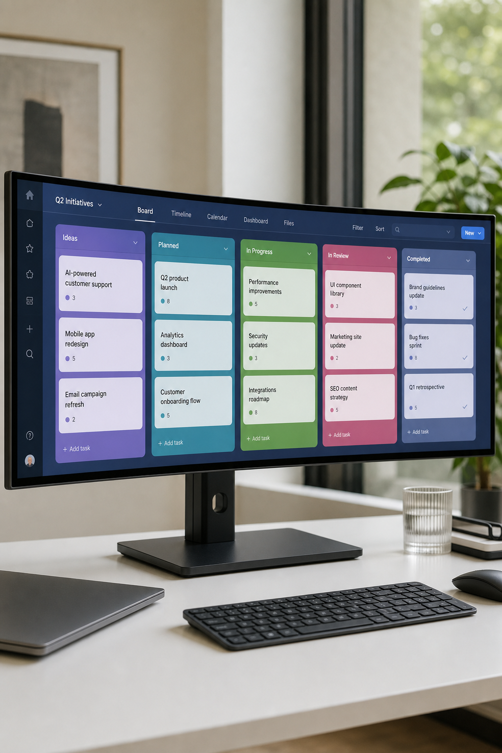 Work management and collaboration