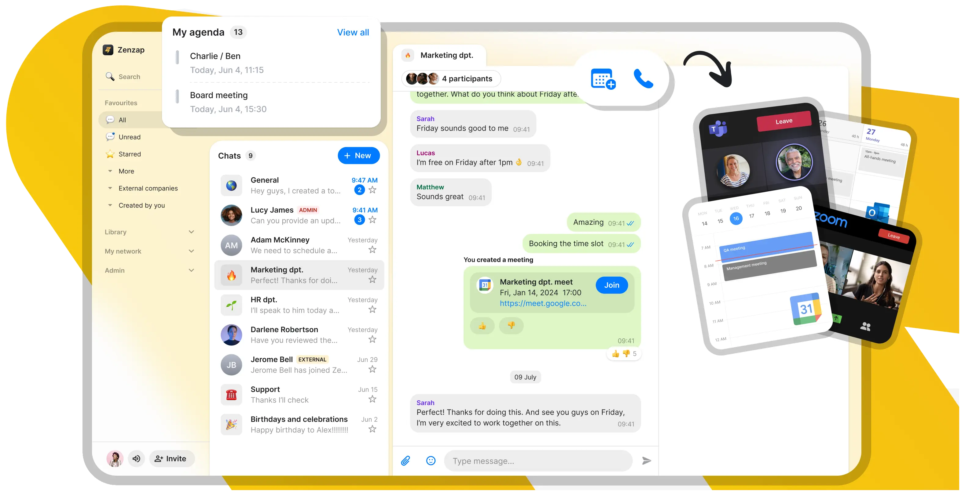 Get more done with AI agents that automate work across your tools and teams.